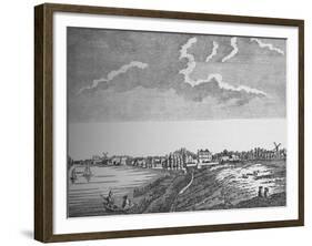 View of Wandsworth, Surrey, c1780, (1912)-null-Framed Giclee Print