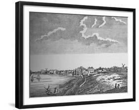 View of Wandsworth, Surrey, c1780, (1912)-null-Framed Giclee Print