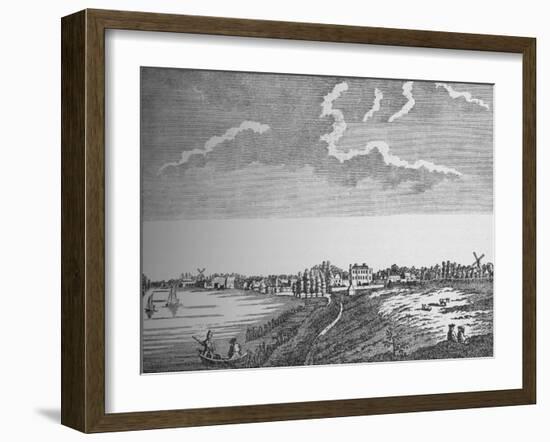 View of Wandsworth, Surrey, c1780, (1912)-null-Framed Giclee Print