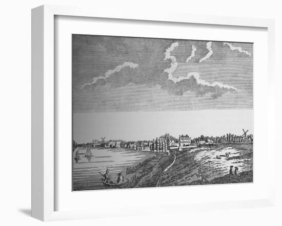 View of Wandsworth, Surrey, c1780, (1912)-null-Framed Giclee Print