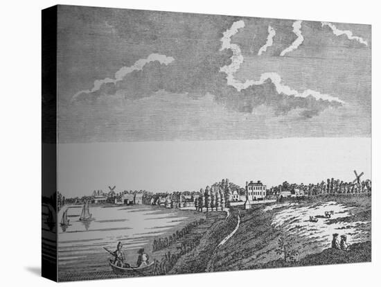 View of Wandsworth, Surrey, c1780, (1912)-null-Stretched Canvas