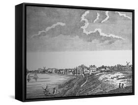 View of Wandsworth, Surrey, c1780, (1912)-null-Framed Stretched Canvas