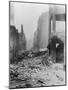 View of War Torn Street-null-Mounted Photographic Print