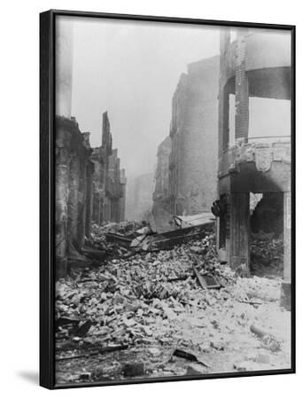 'View of War Torn Street' Photographic Print | AllPosters.com