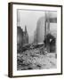 View of War Torn Street-null-Framed Photographic Print
