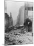 View of War Torn Street-null-Mounted Photographic Print