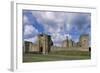 View of Warkworth Castle, Northumberland, England, 12th-15th Century-null-Framed Giclee Print