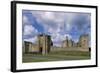 View of Warkworth Castle, Northumberland, England, 12th-15th Century-null-Framed Giclee Print