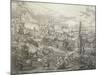 View of Warsaw, Poland 18th Century Detail-Bernardo Buontalenti-Mounted Giclee Print