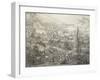 View of Warsaw, Poland 18th Century Detail-Bernardo Buontalenti-Framed Giclee Print