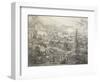 View of Warsaw, Poland 18th Century Detail-Bernardo Buontalenti-Framed Giclee Print