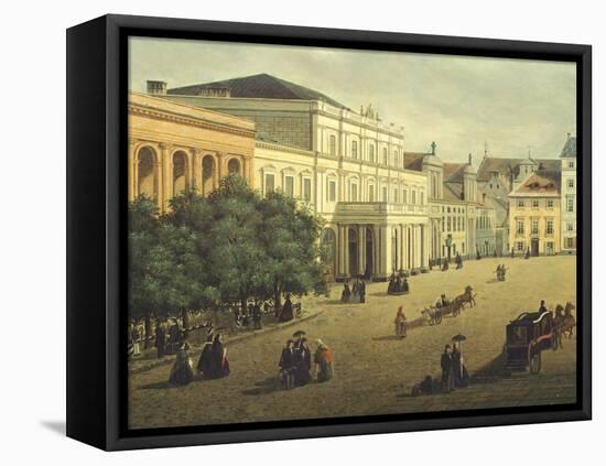 View of Warsaw-Justus Sustermans-Framed Stretched Canvas