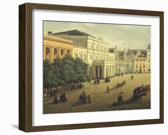 View of Warsaw-Justus Sustermans-Framed Giclee Print