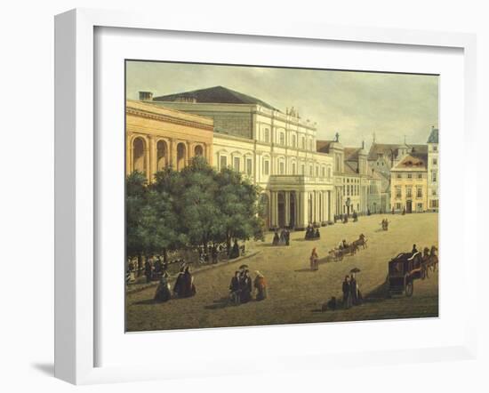 View of Warsaw-Justus Sustermans-Framed Giclee Print