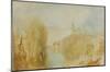 View of Warwick Castle-J M W Turner-Mounted Giclee Print