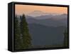 View of Washington Cascade Mountain Ranges, Washington State, USA-Janis Miglavs-Framed Stretched Canvas