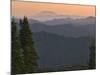 View of Washington Cascade Mountain Ranges, Washington State, USA-Janis Miglavs-Mounted Photographic Print