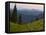 View of Washington Cascade Mountain Ranges, Washington State, USA-Janis Miglavs-Framed Stretched Canvas