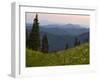 View of Washington Cascade Mountain Ranges, Washington State, USA-Janis Miglavs-Framed Photographic Print