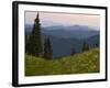 View of Washington Cascade Mountain Ranges, Washington State, USA-Janis Miglavs-Framed Photographic Print