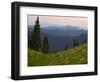 View of Washington Cascade Mountain Ranges, Washington State, USA-Janis Miglavs-Framed Photographic Print