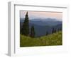View of Washington Cascade Mountain Ranges, Washington State, USA-Janis Miglavs-Framed Photographic Print
