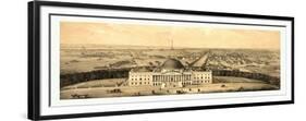 View of Washington, Circa 1850, USA, America-null-Framed Giclee Print