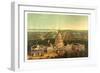 View of Washington City, Circa 1869, USA, America-Edward Sachse-Framed Giclee Print