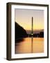 View of Washington Monument, Washington DC, USA-Walter Bibikow-Framed Photographic Print