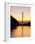 View of Washington Monument, Washington DC, USA-Walter Bibikow-Framed Photographic Print