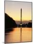 View of Washington Monument, Washington DC, USA-Walter Bibikow-Mounted Photographic Print