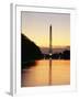 View of Washington Monument, Washington DC, USA-Walter Bibikow-Framed Photographic Print