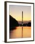 View of Washington Monument, Washington DC, USA-Walter Bibikow-Framed Photographic Print