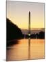 View of Washington Monument, Washington DC, USA-Walter Bibikow-Mounted Photographic Print