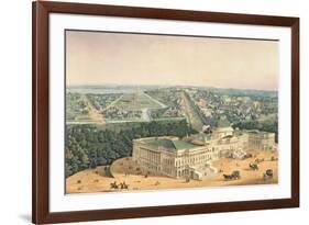 View of Washington, Pub. by E. Sachse & Co., 1852-null-Framed Giclee Print