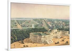 View of Washington, Pub. by E. Sachse & Co., 1852-null-Framed Giclee Print