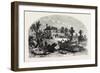 View of Washington's Quarters at Morristown, USA, 1870s-null-Framed Giclee Print