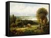 View of Washington-Andrew Melrose-Framed Stretched Canvas