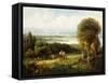View of Washington-Andrew Melrose-Framed Stretched Canvas