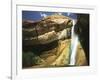View of Waterfall in Grand Staircase Escalante National Monument, Utah, USA-Scott T. Smith-Framed Photographic Print