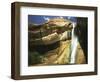 View of Waterfall in Grand Staircase Escalante National Monument, Utah, USA-Scott T. Smith-Framed Photographic Print