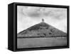 View of Waterloo Hill and Monument-null-Framed Stretched Canvas