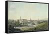 View of Weimar-Georg Melchior Kraus-Framed Stretched Canvas