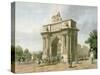 View of Wellington Arch-Atkinson & Baxte-Stretched Canvas