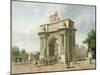 View of Wellington Arch-Atkinson & Baxte-Mounted Giclee Print