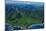 View of Wellington from the Air, North Island, New Zealand, Pacific-Bhaskar Krishnamurthy-Mounted Photographic Print