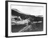 View of Welsh Higland Railway at Aberglaslyn Pass-null-Framed Photographic Print