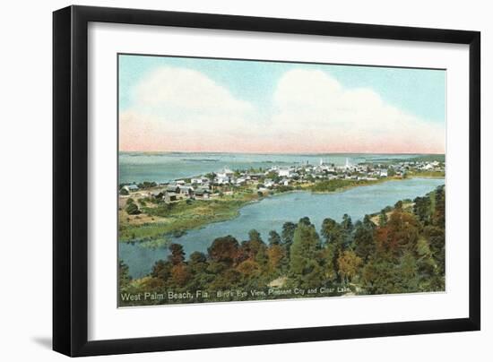 View of West Palm Beach, Florida-null-Framed Art Print