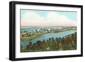 View of West Palm Beach, Florida-null-Framed Art Print