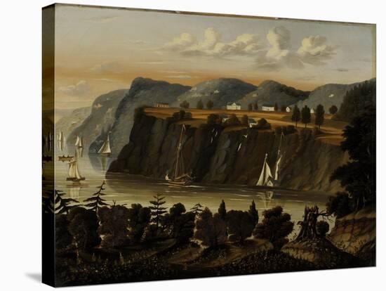 View of West Point, 1840-1860-Thomas Chambers-Stretched Canvas